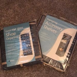 Shoe Organizer & Hanging Accessory Shelves